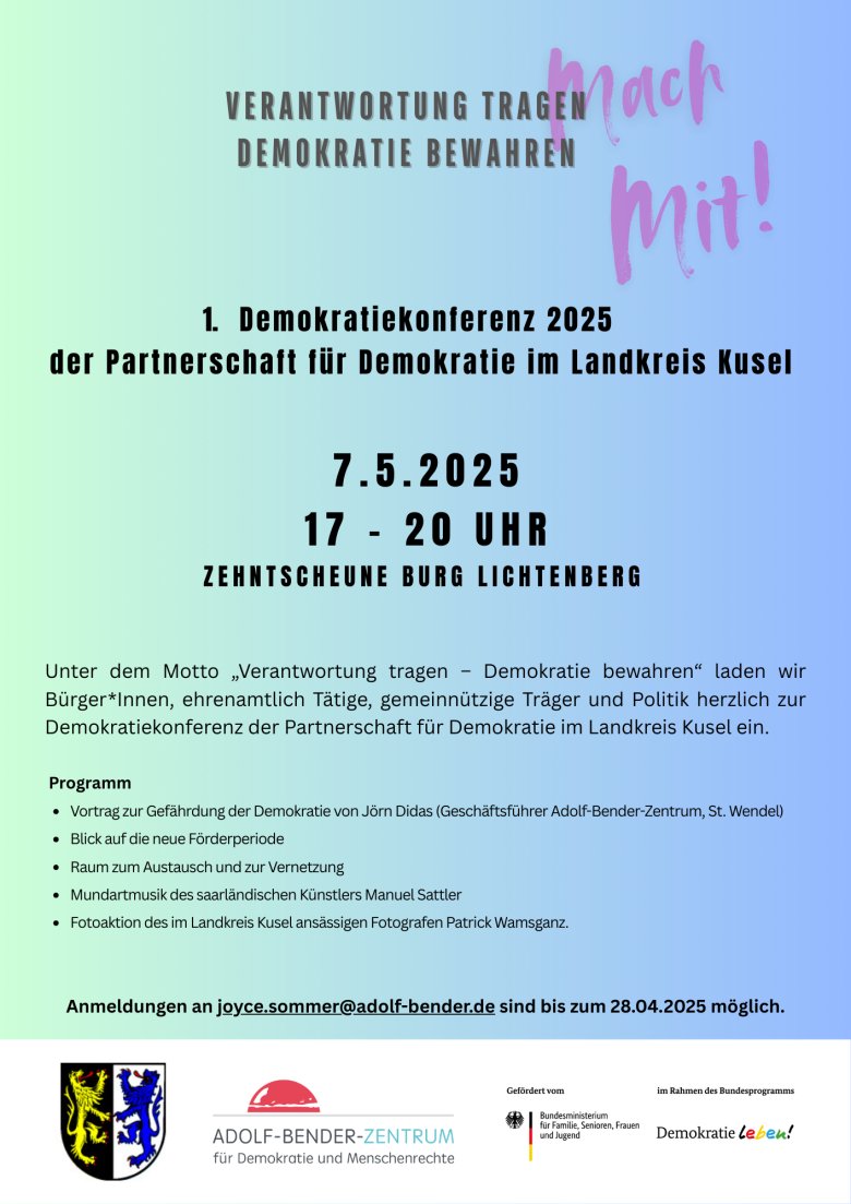 Verantwortung tragen - Demokratie Bewahren - 2