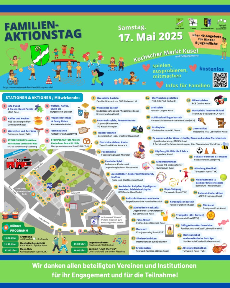 Wir danken allen beteiligten Vereinen und Institutionen für ihr Engagement und für die Teilnahme! - 1