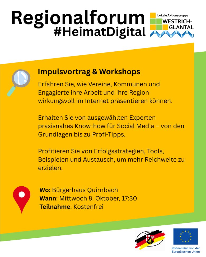 RegionalForum Flyer - Doppelseitig 4:5 - 1