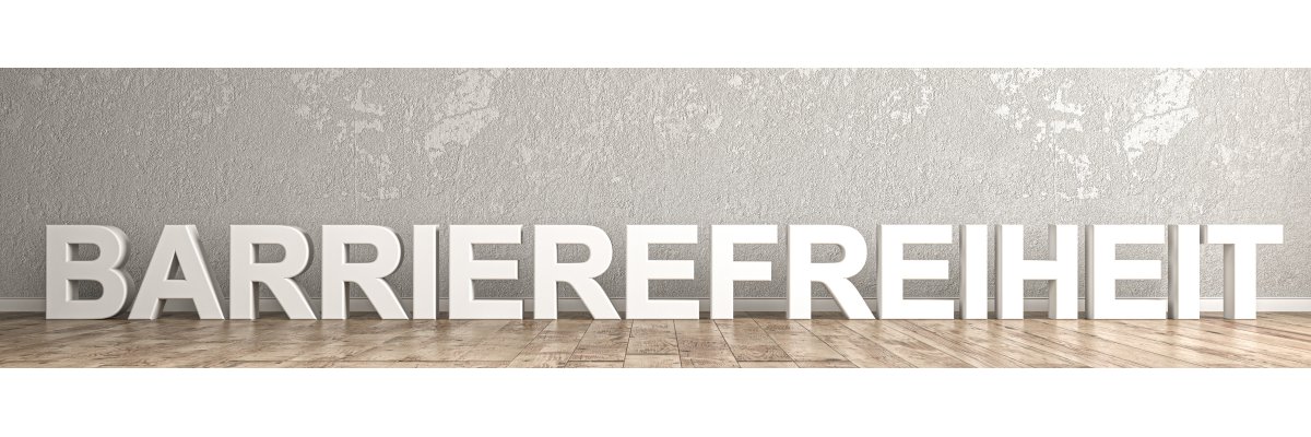 Barrierefreiheit Schriftzug für Homepage Barrierefreiheit Schriftzug für Homepage