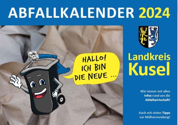 Information der Abfallwirtschaft - Abfallkalender 2024 | Kusel