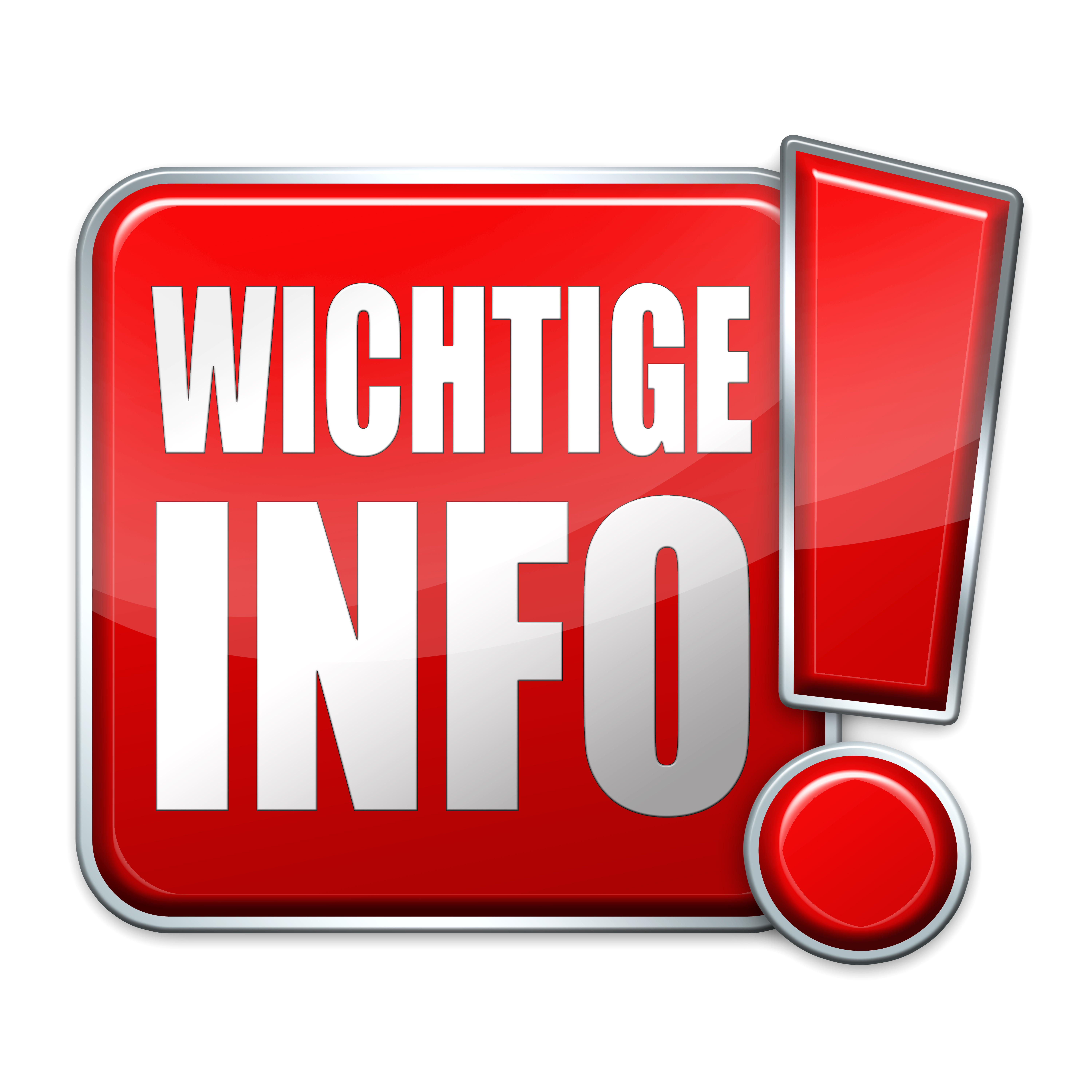 Wichtige Info